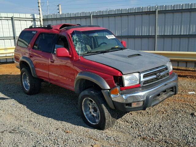 JT3HN86R8Y0312138 - 2000 TOYOTA 4RUNNER SR RED photo 1