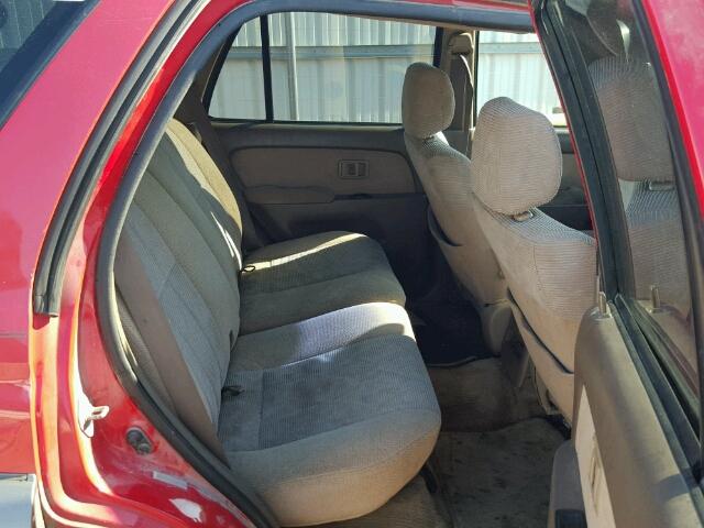 JT3HN86R8Y0312138 - 2000 TOYOTA 4RUNNER SR RED photo 6