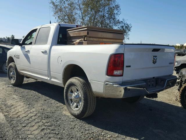 3C6UR5DL8HG620571 - 2017 RAM 2500 SLT WHITE photo 3