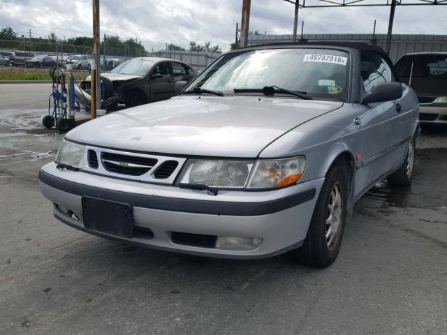 YS3DD75H3Y7005539 - 2000 SAAB 9-3 GRAY photo 2