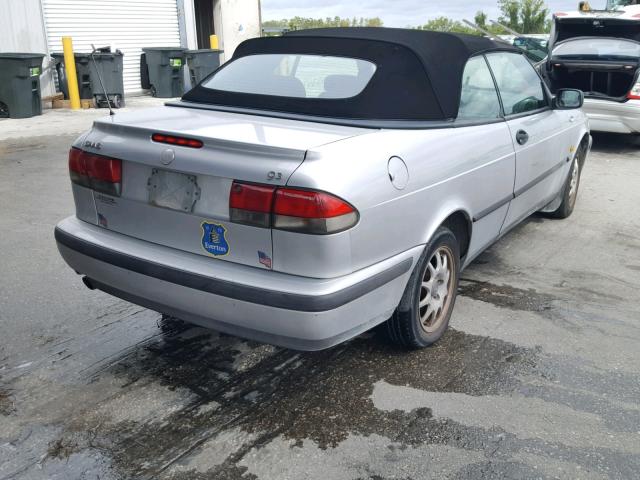 YS3DD75H3Y7005539 - 2000 SAAB 9-3 GRAY photo 4