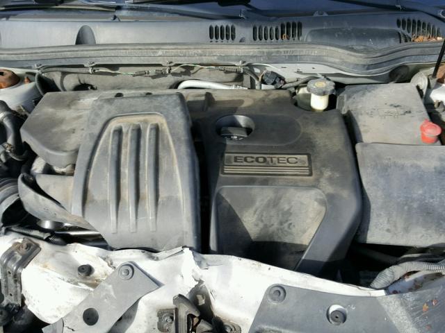 1G1AL55F267751566 - 2006 CHEVROLET COBALT LT SILVER photo 7