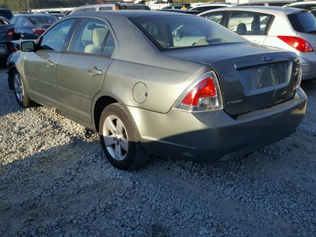 3FAFP07Z46R221044 - 2006 FORD FUSION SE GREEN photo 3