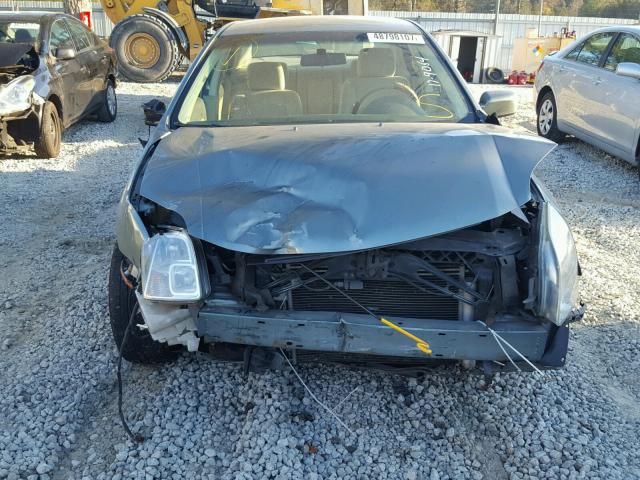 3FAFP07Z46R221044 - 2006 FORD FUSION SE GREEN photo 9