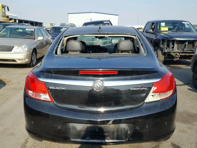 2G4GS5ER4D9141240 - 2013 BUICK REGAL PREM BLACK photo 10