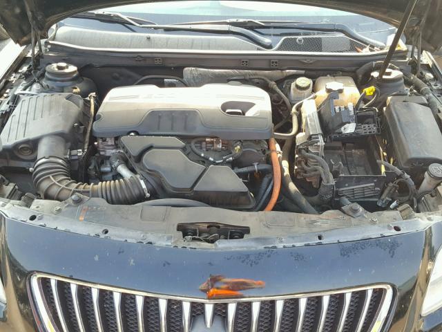 2G4GS5ER4D9141240 - 2013 BUICK REGAL PREM BLACK photo 7