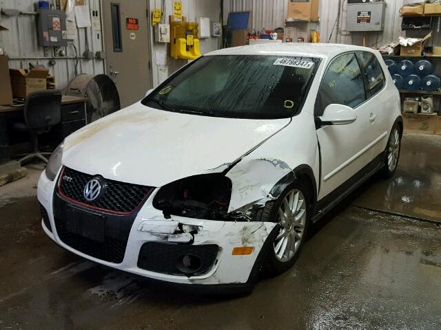 WVWFV71K76W147264 - 2006 VOLKSWAGEN NEW GTI WHITE photo 2