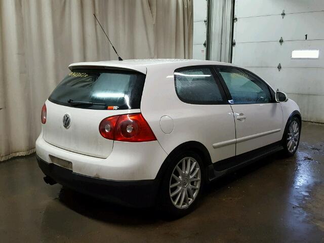 WVWFV71K76W147264 - 2006 VOLKSWAGEN NEW GTI WHITE photo 4