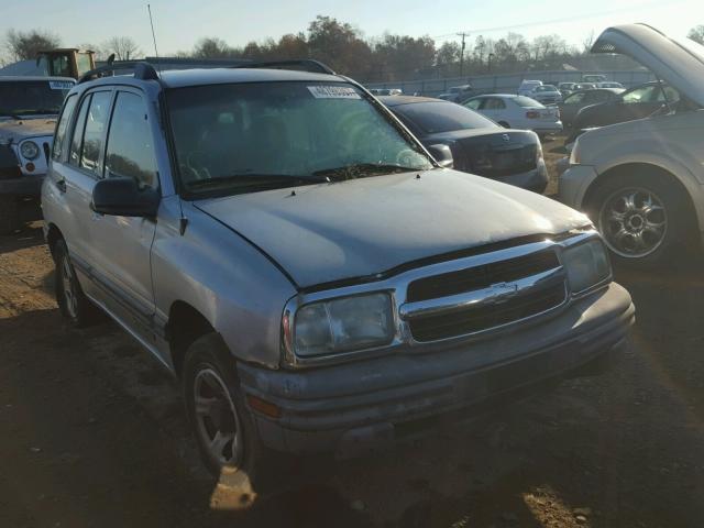 2CNBE13C436953243 - 2003 CHEVROLET TRACKER SILVER photo 1