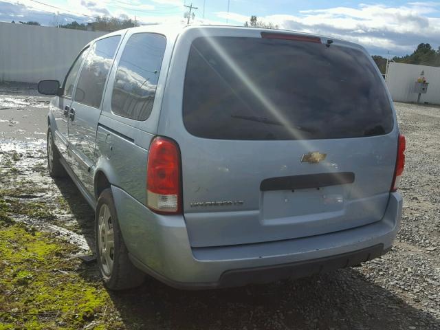 1GNDV23157D182260 - 2007 CHEVROLET UPLANDER L 蓝色 照片 3