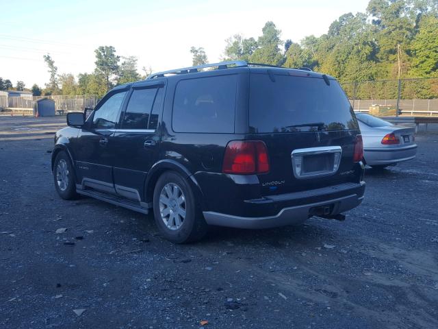 5LMFU28R04LJ27325 - 2004 LINCOLN NAVIGATOR Czarny zdjęcie 3