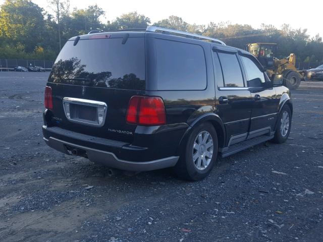 5LMFU28R04LJ27325 - 2004 LINCOLN NAVIGATOR Czarny zdjęcie 4