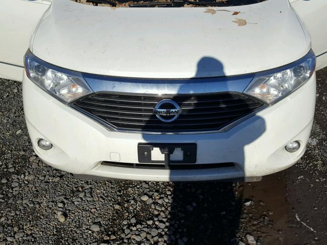 JN8AE2KPXC9040246 - 2012 NISSAN QUEST S WHITE photo 7