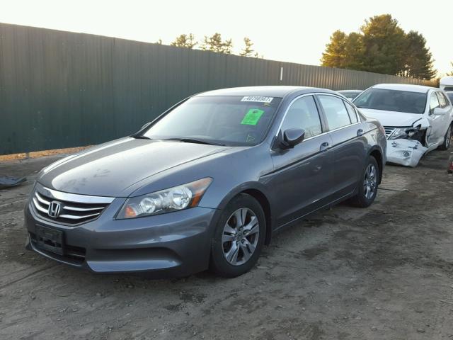 1HGCP2F44BA028347 - 2011 HONDA ACCORD LXP GRAY photo 2