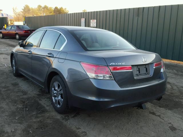 1HGCP2F44BA028347 - 2011 HONDA ACCORD LXP GRAY photo 3