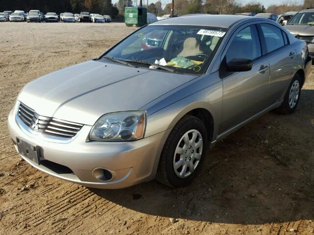 4A3AB36F77E056474 - 2007 MITSUBISHI GALANT ES GOLD photo 2