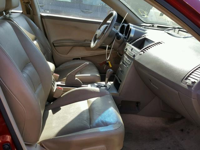 1N4BA41E84C846653 - 2004 NISSAN MAXIMA SE MAROON photo 5