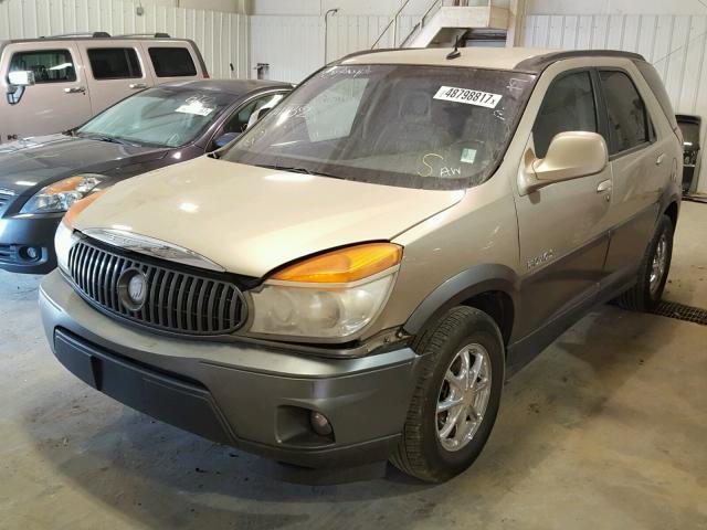 3G5DB03E33S502606 - 2003 BUICK RENDEZVOUS GOLD photo 2