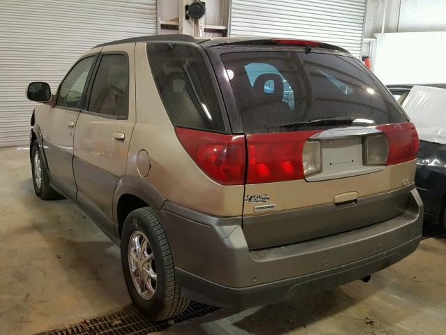 3G5DB03E33S502606 - 2003 BUICK RENDEZVOUS GOLD photo 3