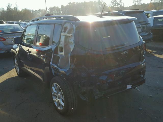 ZACCJABB9HPF06009 - 2017 JEEP RENEGADE L 黑色 照片 3