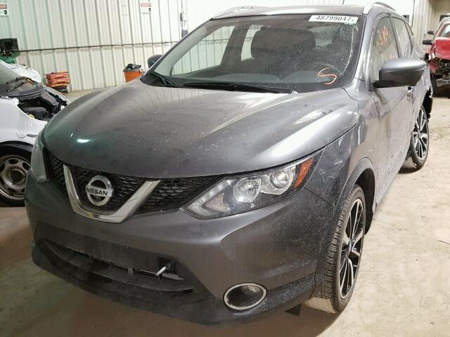 JN1BJ1CR3HW107478 - 2017 NISSAN ROGUE SPOR GRAY photo 2