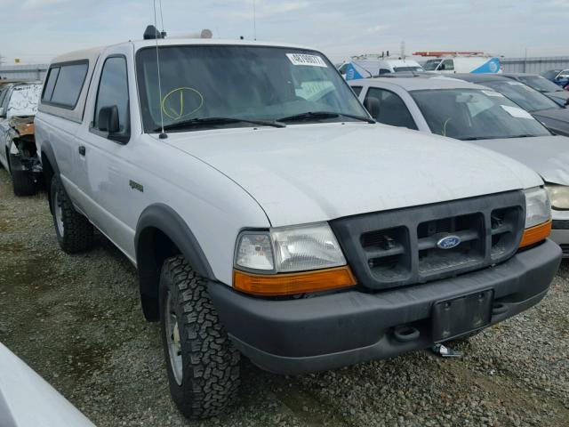 1FTZR11X4WPB27784 - 1998 FORD RANGER WHITE photo 1