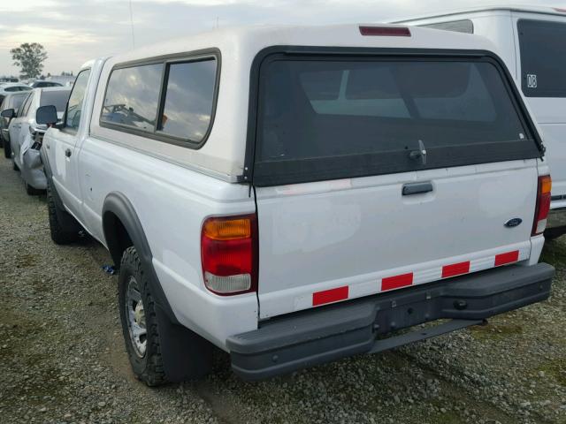 1FTZR11X4WPB27784 - 1998 FORD RANGER WHITE photo 3