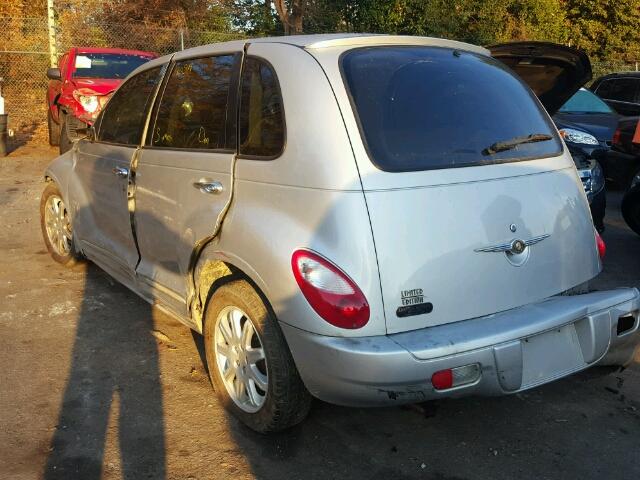 3A8FY68B26T238934 - 2006 CHRYSLER PT CRUISER SILVER photo 3