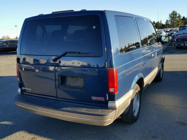 1GKDM19X13B502671 - 2003 GMC SAFARI XT BLUE photo 4