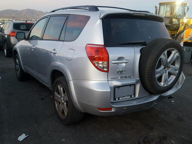 JTMZD32V566005819 - 2006 TOYOTA RAV4 SPORT SILVER photo 3