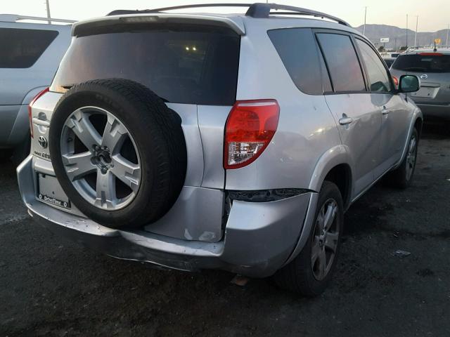 JTMZD32V566005819 - 2006 TOYOTA RAV4 SPORT SILVER photo 4