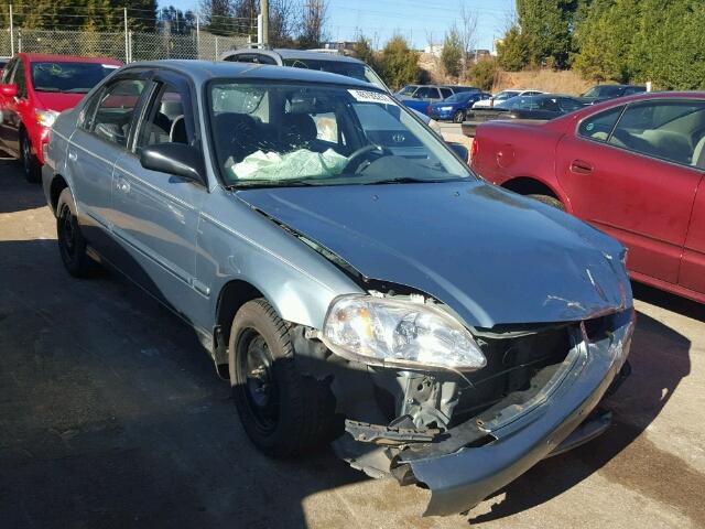 2HGEJ6617YH534238 - 2000 HONDA CIVIC BASE 蓝色 照片 1