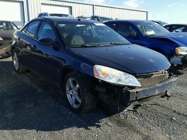 1G2ZG57N884106271 - 2008 PONTIAC G6 BASE BLUE photo 1