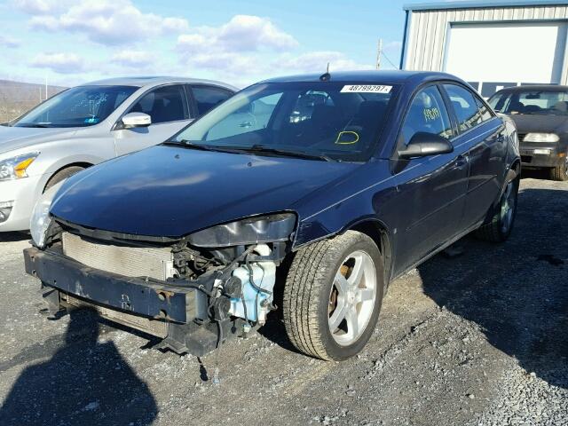 1G2ZG57N884106271 - 2008 PONTIAC G6 BASE BLUE photo 2