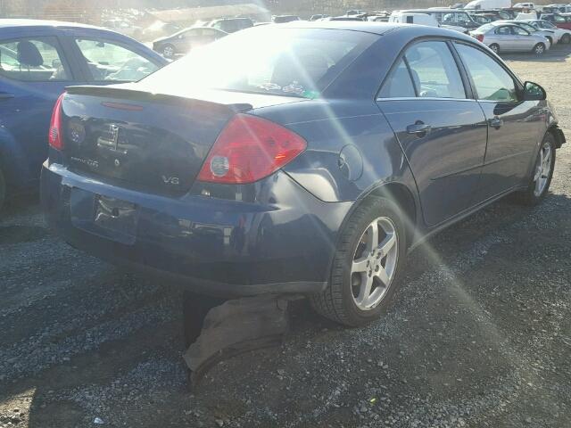 1G2ZG57N884106271 - 2008 PONTIAC G6 BASE BLUE photo 4