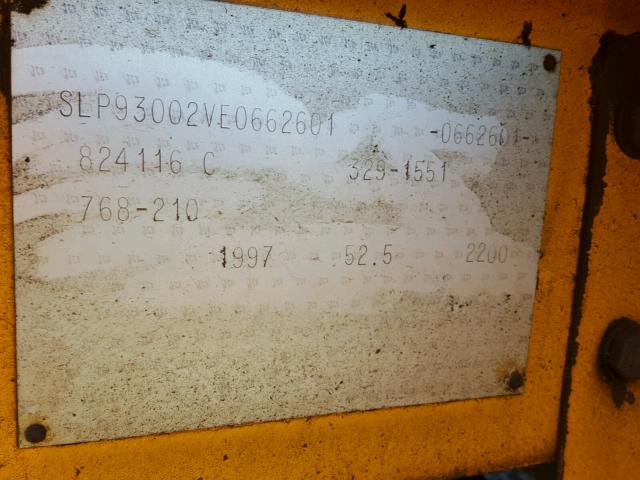 SLP93002VE0662601 - 1997 JCB 930 ORANGE photo 10