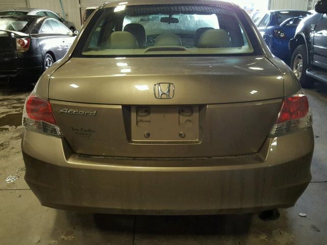 1HGCP26728A016975 - 2008 HONDA ACCORD EX BROWN photo 9