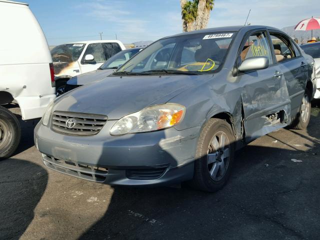 JTDBR32E030049812 - 2003 TOYOTA COROLLA CE GREEN photo 2