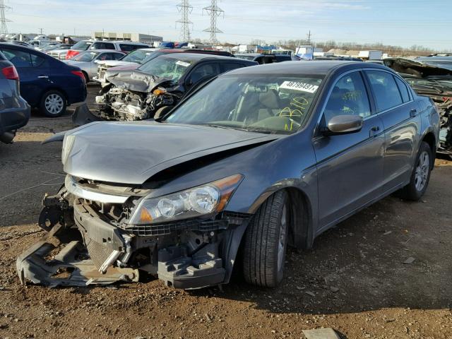 1HGCP2F48CA009947 - 2012 HONDA ACCORD LXP GRAY photo 2