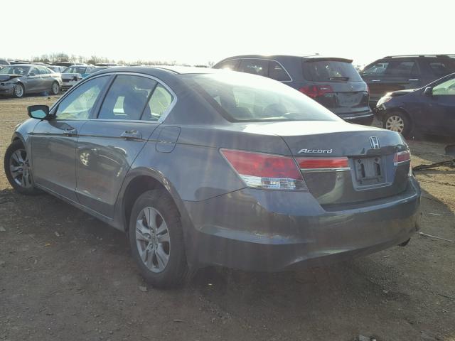 1HGCP2F48CA009947 - 2012 HONDA ACCORD LXP GRAY photo 3