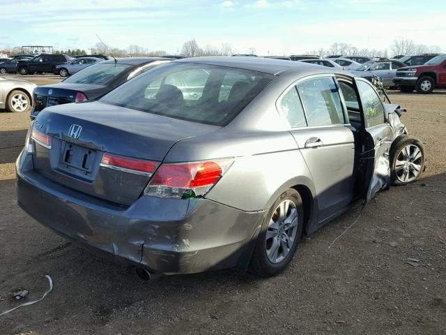 1HGCP2F48CA009947 - 2012 HONDA ACCORD LXP GRAY photo 4