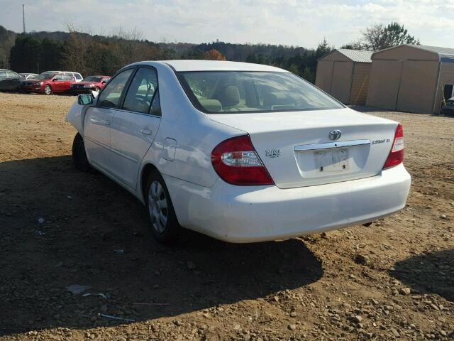 JTDBE32KX30174804 - 2003 TOYOTA CAMRY LE WHITE photo 3