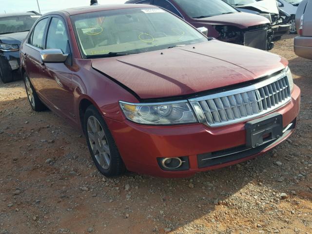 3LNHM28T87R636656 - 2007 LINCOLN MKZ MAROON photo 1