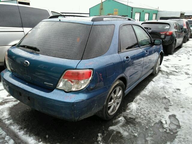 JF1GG616X7G817631 - 2007 SUBARU IMPREZA 2. BLUE photo 4