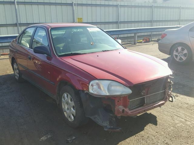 1HGEJ6679XL050691 - 1999 HONDA CIVIC LX MAROON photo 1