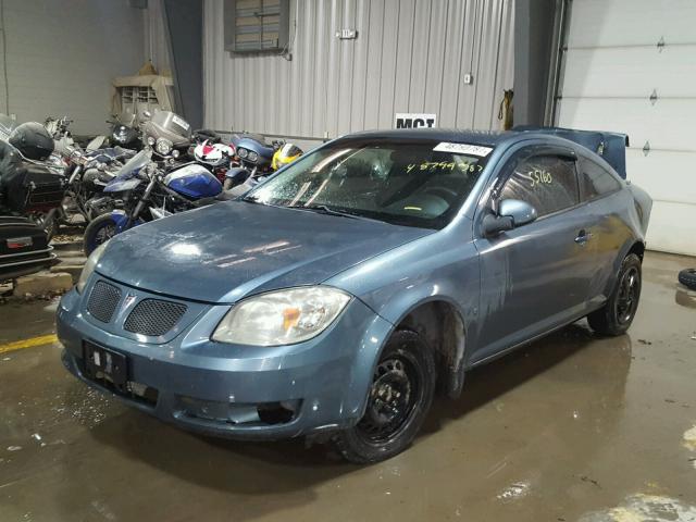 1G2AL15F777359916 - 2007 PONTIAC G5 BLUE photo 2