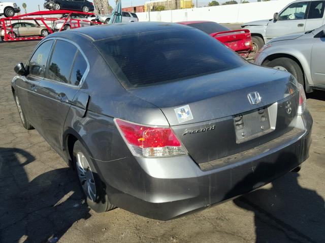 JHMCP263X9C017291 - 2009 HONDA ACCORD LX GRAY photo 3