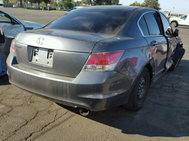 JHMCP263X9C017291 - 2009 HONDA ACCORD LX GRAY photo 4