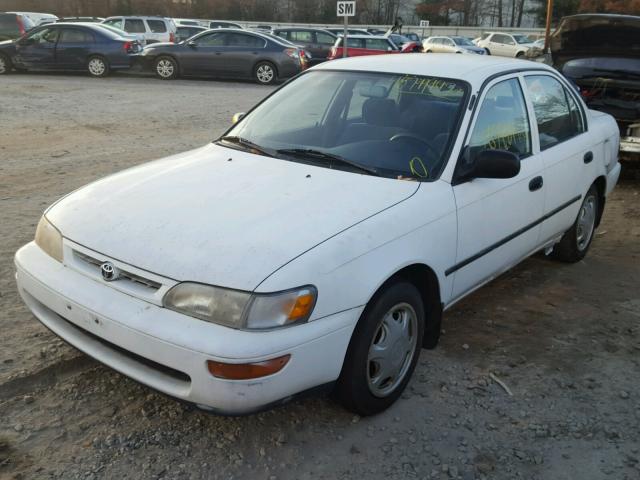 2T1BA02E8TC142363 - 1996 TOYOTA COROLLA WHITE photo 2