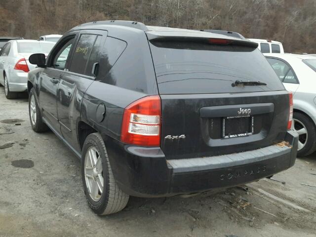 1J4FF47B69D138102 - 2009 JEEP COMPASS SP BLACK photo 3